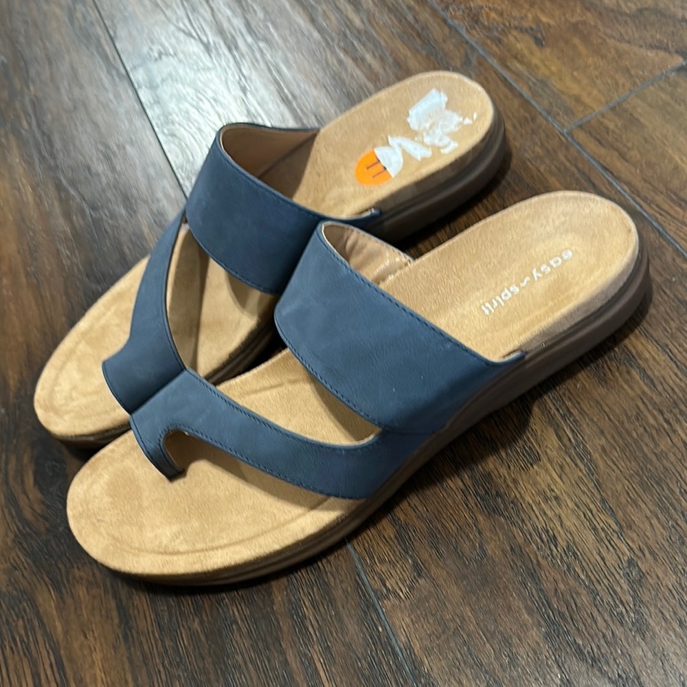 Easy Spirit Blue Sandals - Picture 2 of 5